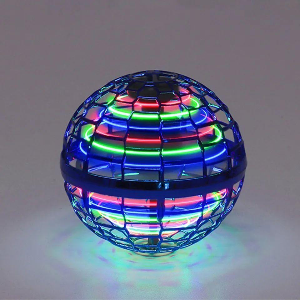 Pelota Magica Flotadora Spinner Drone Volador Juguete Luces-3