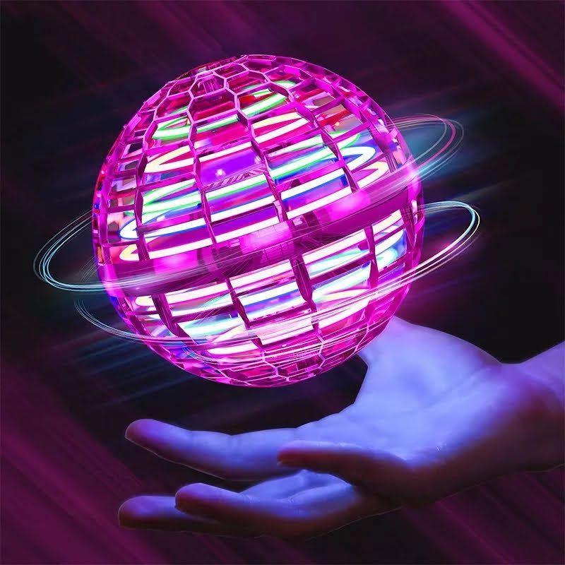 Pelota Magica Flotadora Spinner Drone Volador Juguete Luces-5