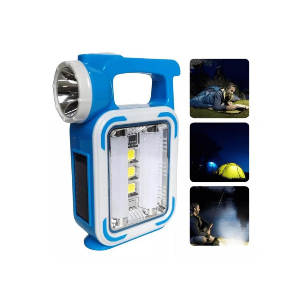 Linterna Led Solar Recargable De Emergencia 6 a 8 Horas-3