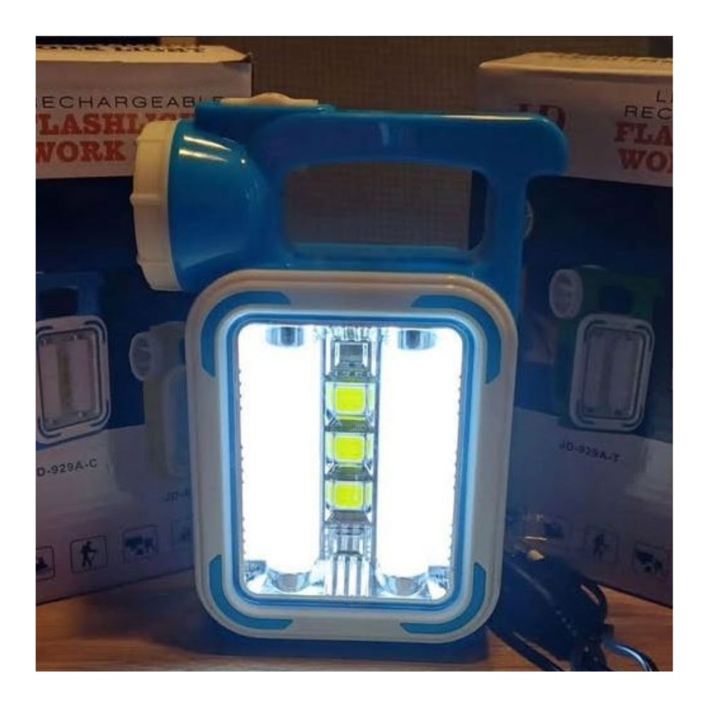 Linterna Led Solar Recargable De Emergencia 6 a 8 Horas-5