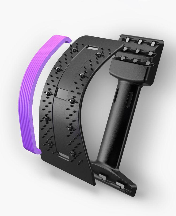 Corrector Lumbar Masajeador De Espalda Estiramient-3
