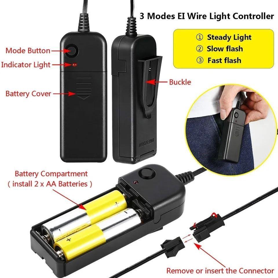 Mascara La Purga Luz Led Disfraz Halloween Fiesta Cosplay-4