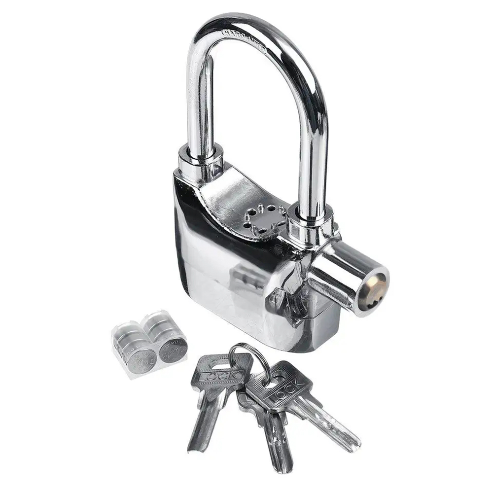 Candado Alarma Para Moto Bicicletas Casa Comercial 110 Db-3