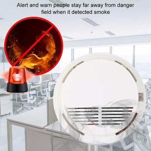 Alarma Inalambrico Detector Humo Contra Incendios -3