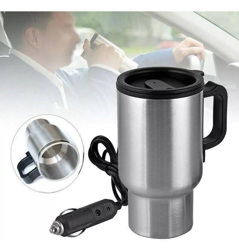 Vaso Tazon Termo Electrico Calentador Auto 12v Cafe Te-3