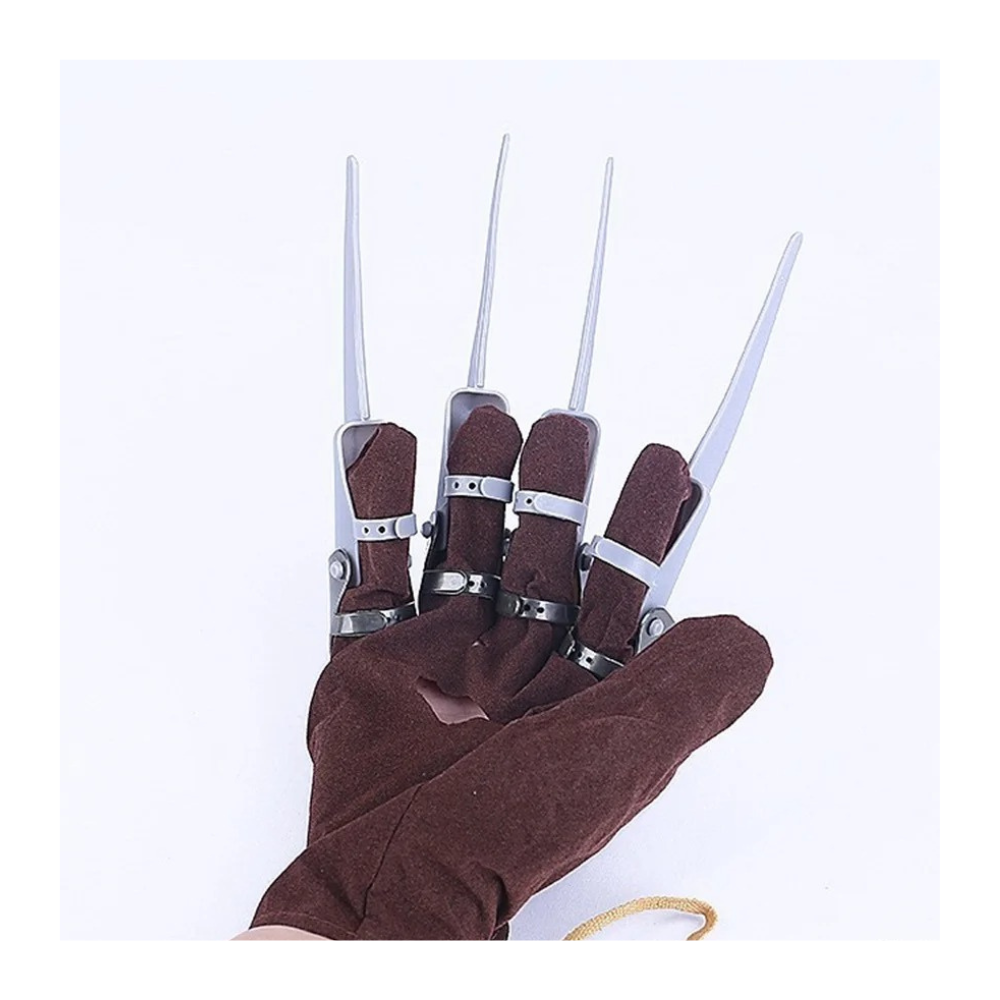 Guante Fredy Krueger Disfraz Halloween Garra Terror-6