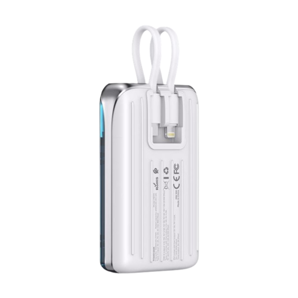 Cargador Vidvie Power Bank Ultra Rápida Trasparente 2 En 1-5