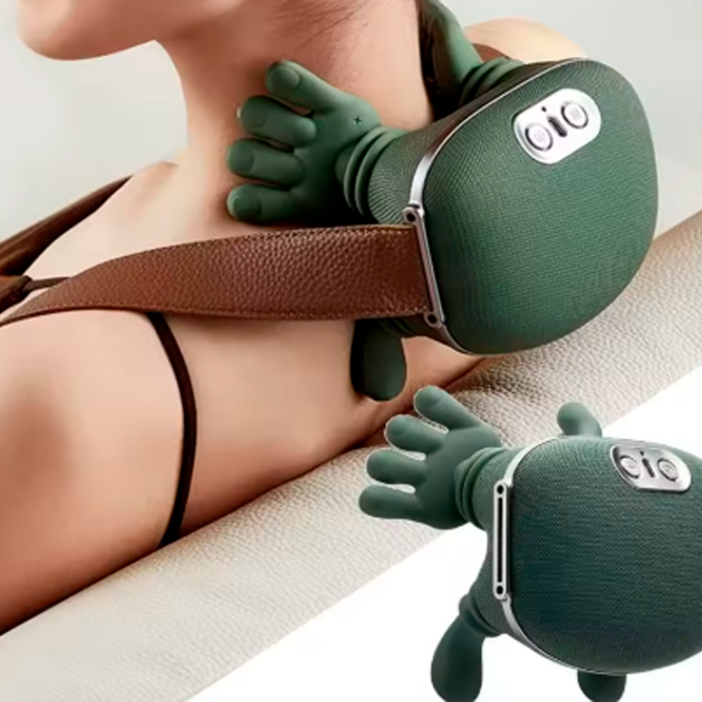 Masajeador Cervical El ctrico Port til Manitos Con Calor Usb-8