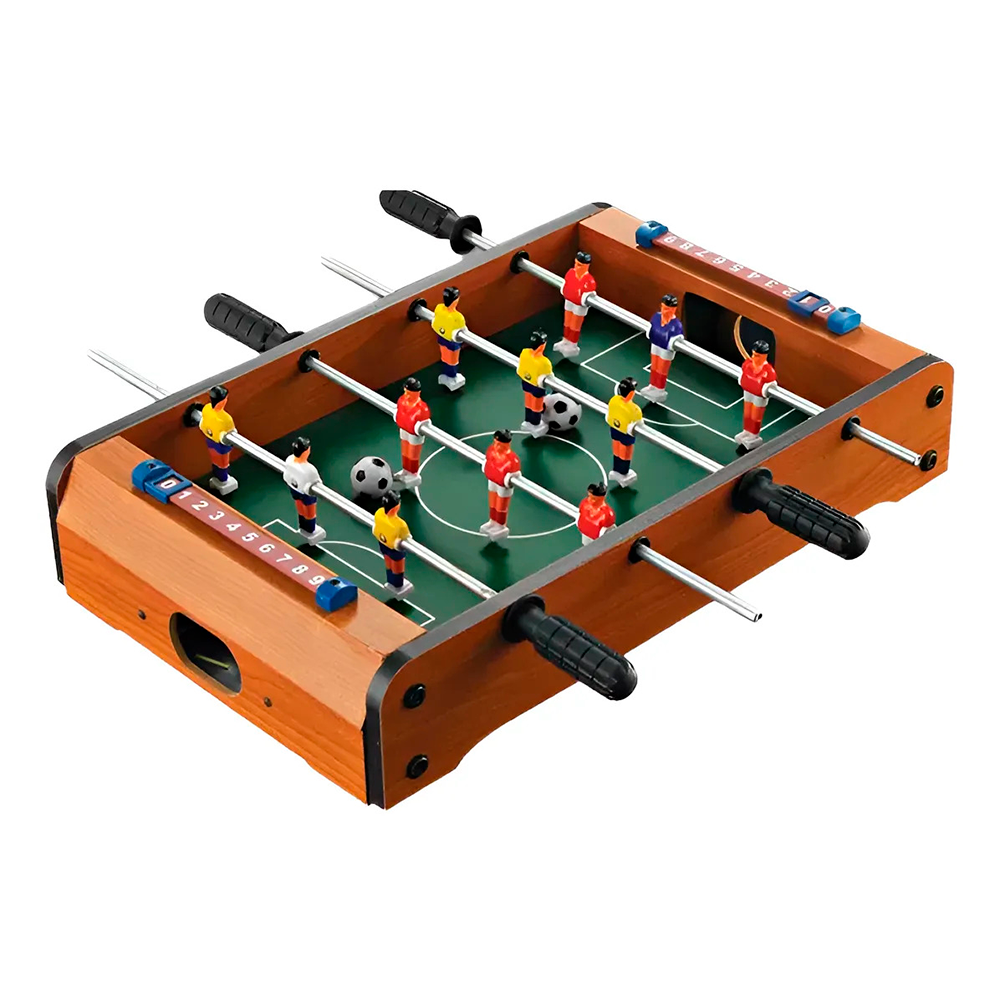 Taca Taca Mini De Mesa Futbol n De Madera 2 Jugadores Famili-0
