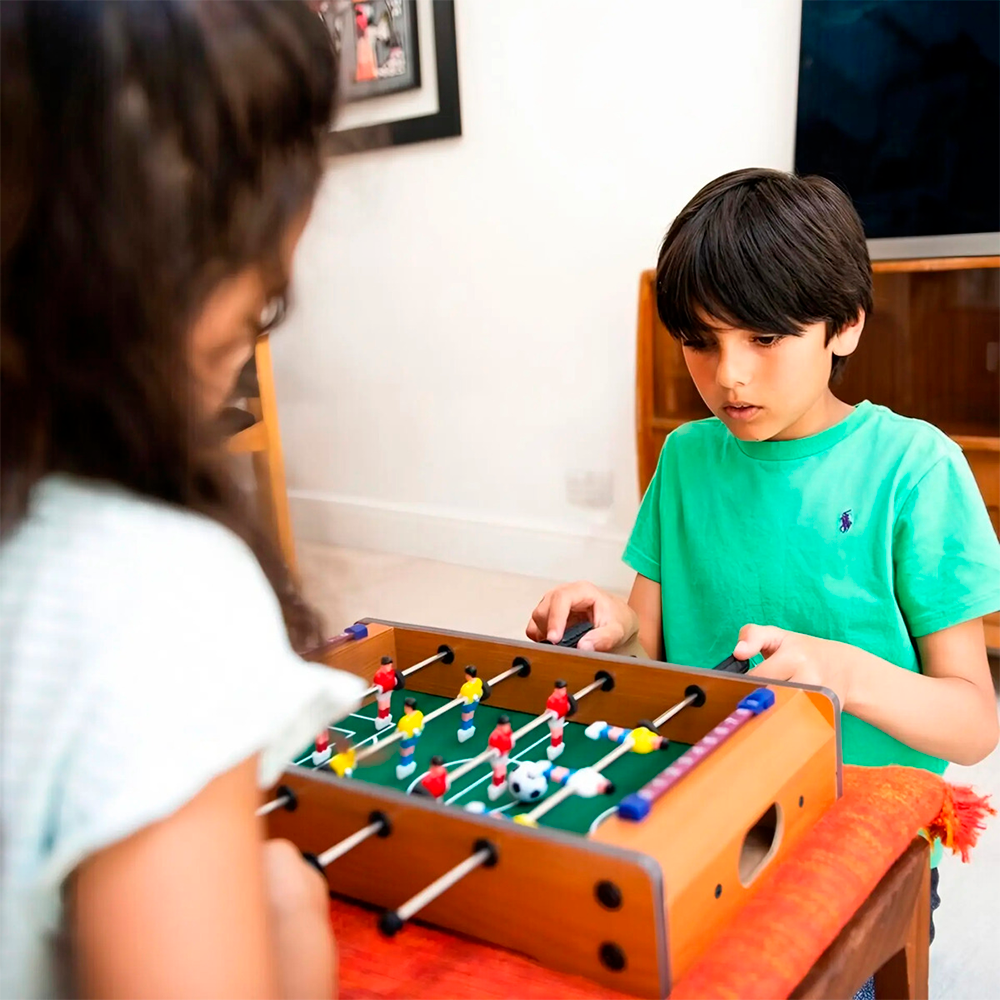Taca Taca Mini De Mesa Futbol n De Madera 2 Jugadores Famili-4