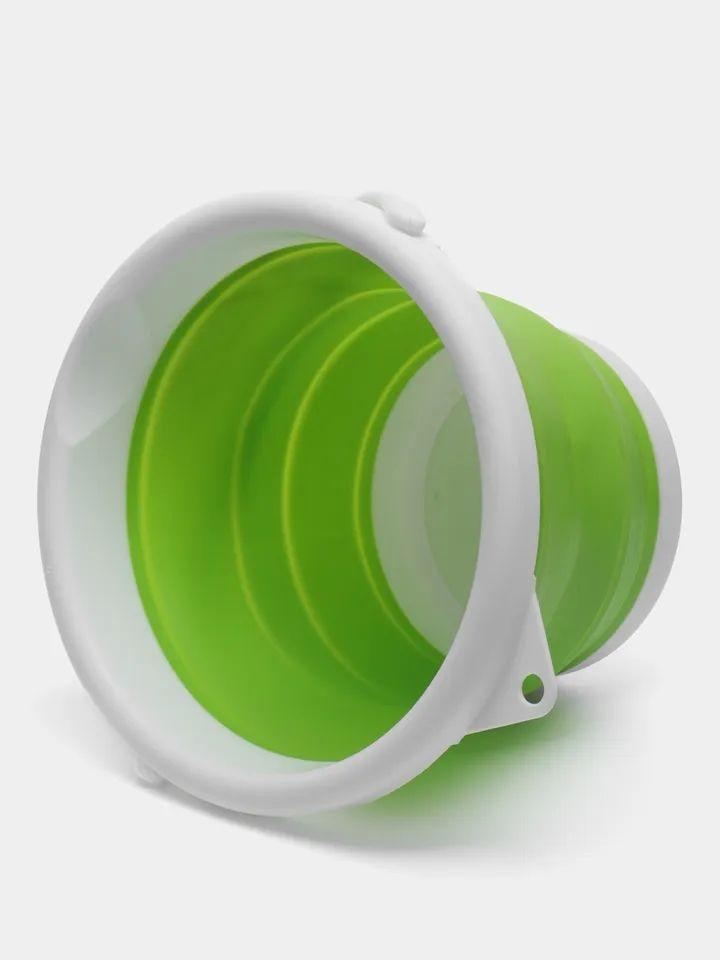 Balde Plegable Portatil Cubeta Para Lavado Limpieza Casa-2