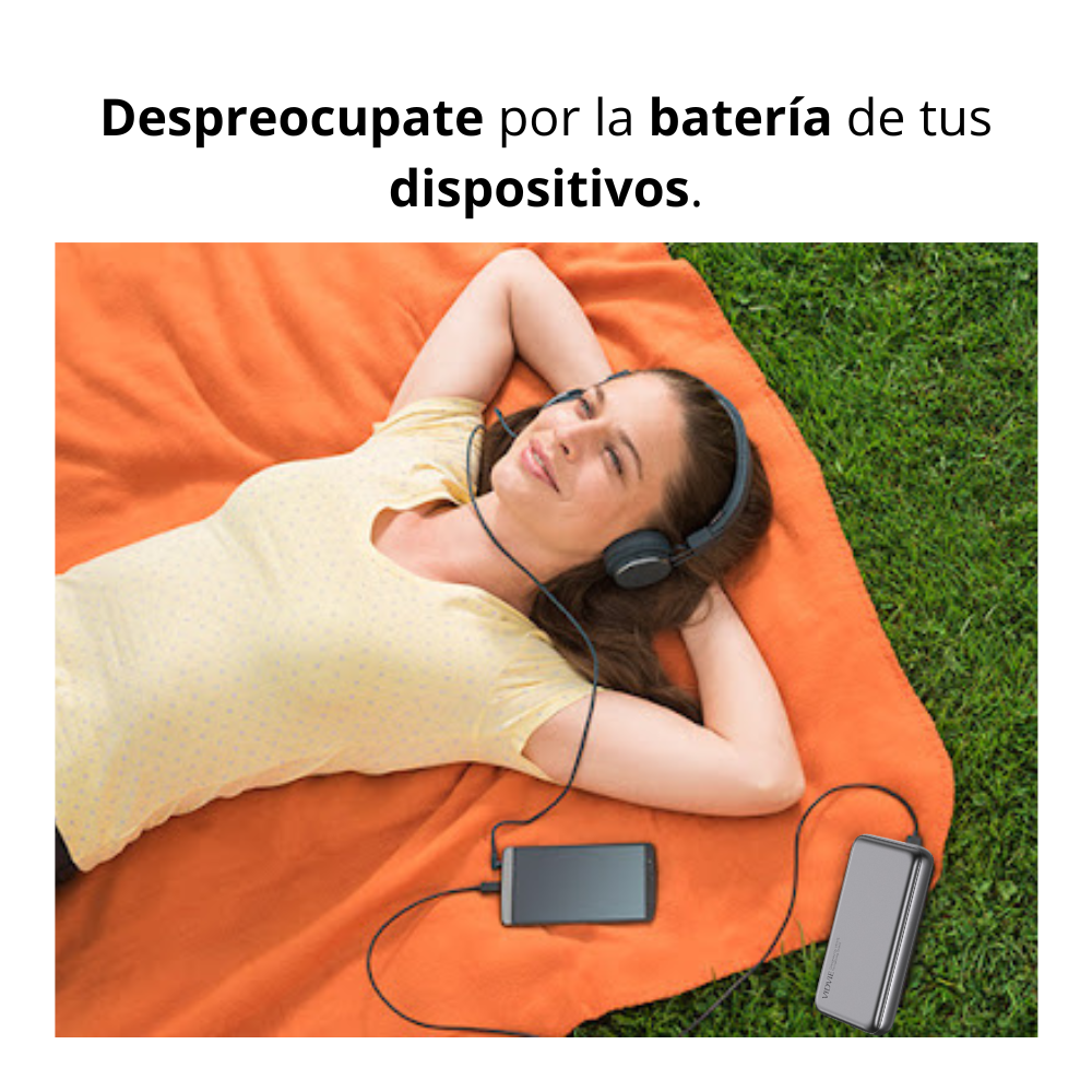 Cargador Vidvie Power Bank Ultra Rápida Aluminio 10.000 Mah-7