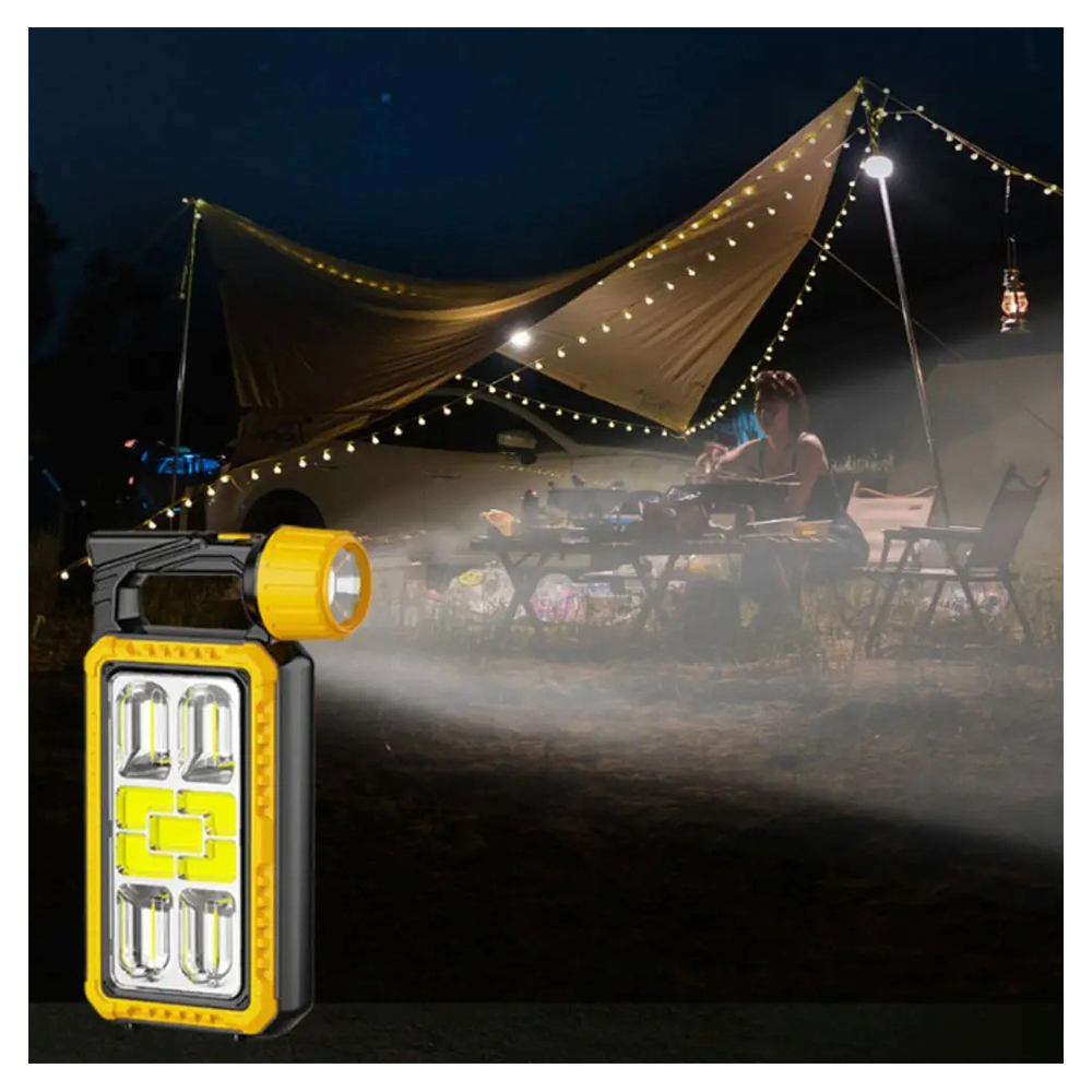 Lampara Emergencia Recargable Linterna Led Camping Usb C 2 L-5