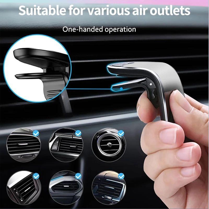 Soporte Magnético Celular Para Auto Rejilla Ventilación-7