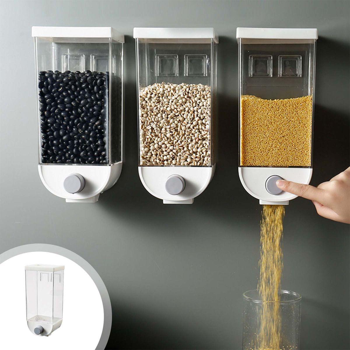 Dispensador Pared Cereal Granos Dulces Frutos Secos 1l-2