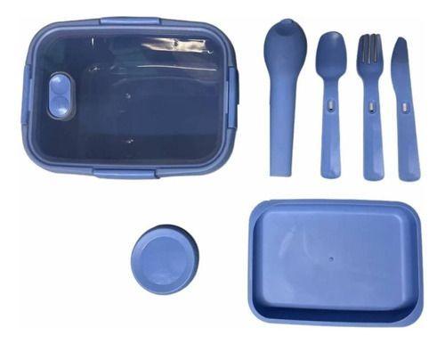 Taper Hermetico Para Comida Con Cubiertos-3