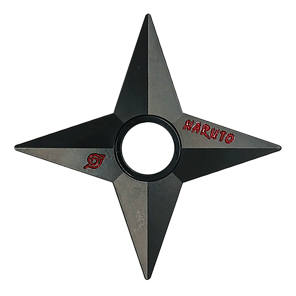 Set Naruto Cosplay Anillo Collar Banda Shuriken Kunai 5 Pcs-6