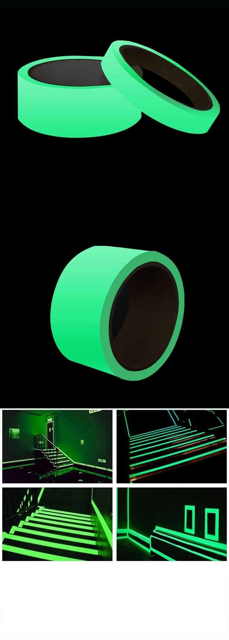 Cinta Adhesiva Luminosa Fluorescente 1mts Pasillos-3