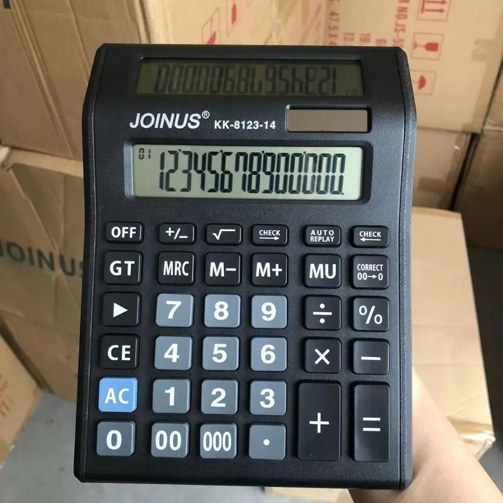 Calculadora Doble Pantalla Profesional De Mesa 12 D gitos-6
