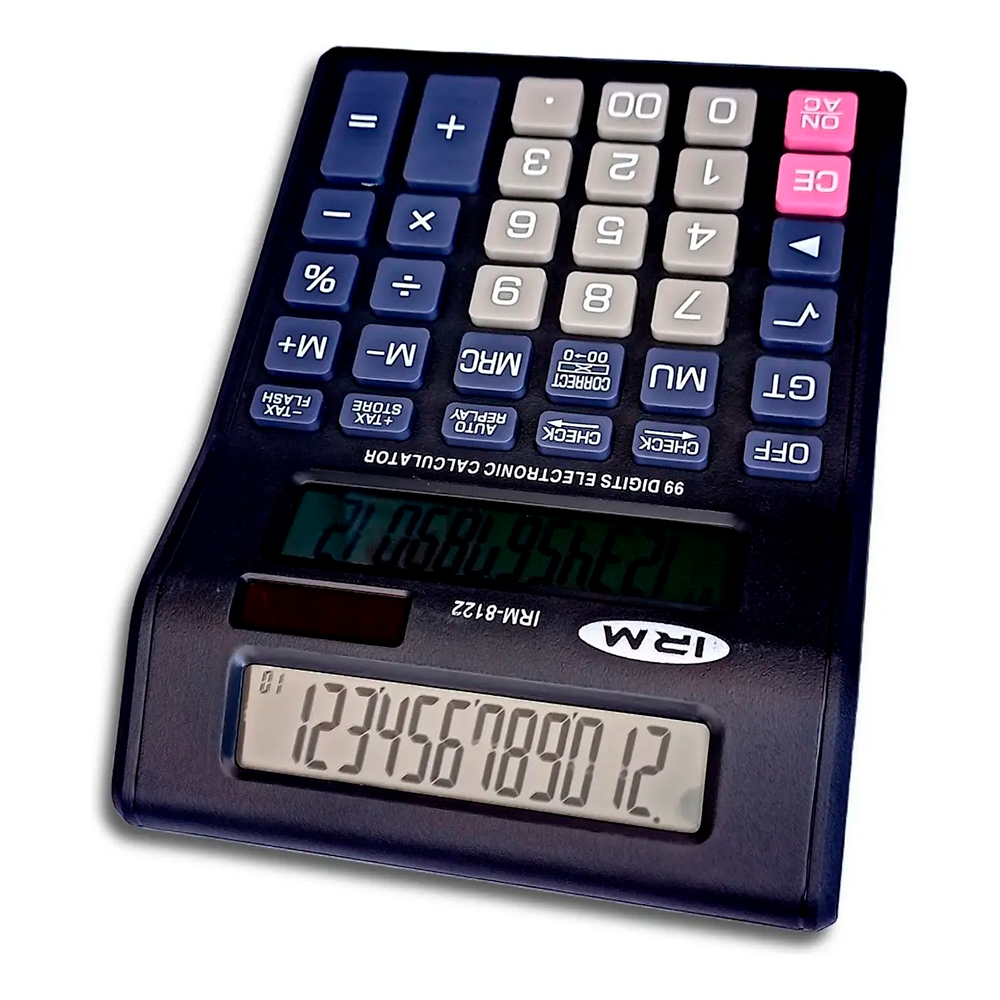 Calculadora Doble Pantalla Profesional De Mesa 12 D gitos-7