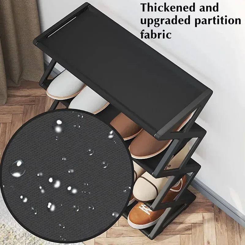 Zapatero Organizador De Zapatos Plegable 4 Pisos Dormitorio-3