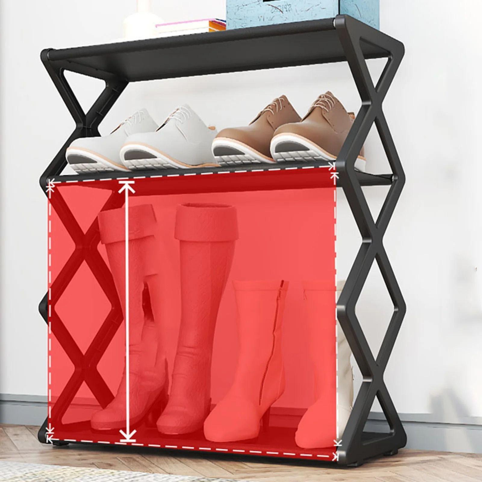 Zapatero Organizador De Zapatos Plegable 4 Pisos Dormitorio-7