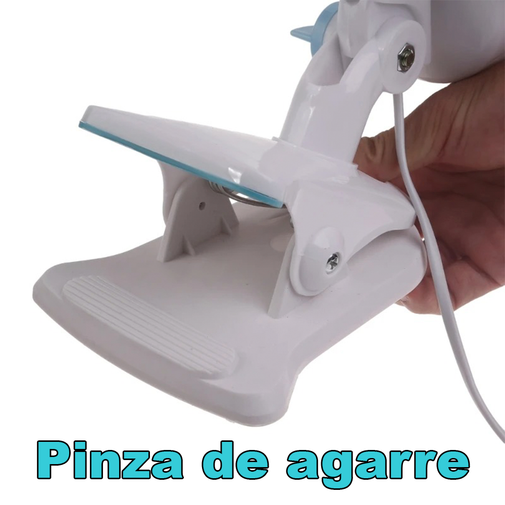 Mini Ventilador Oscilante 20w Pinza Indoor Grow -4