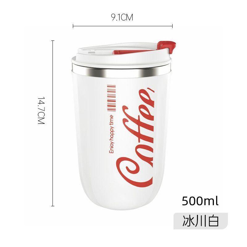 Vaso Termico Portátil De Doble Capa De Acero Inoxi-2