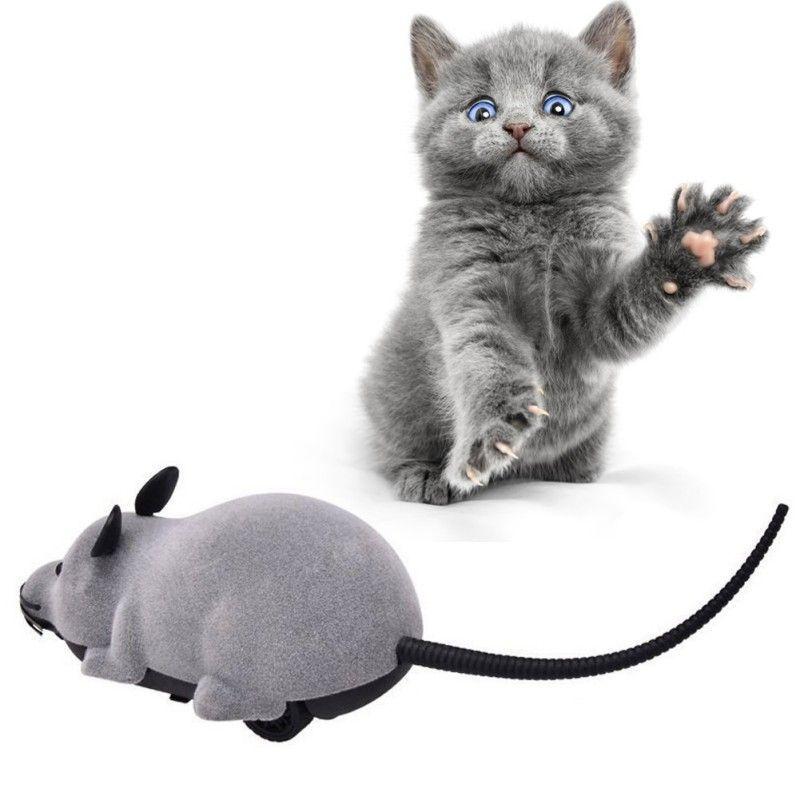 Juguete Ratón De Felpa A Control Remoto Para Mascotas-5