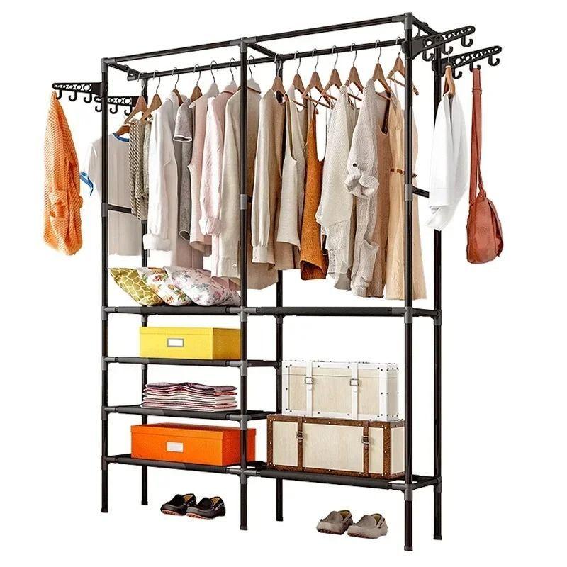 Perchero De Piso Para Organizador Ropa Rack Colgador-0