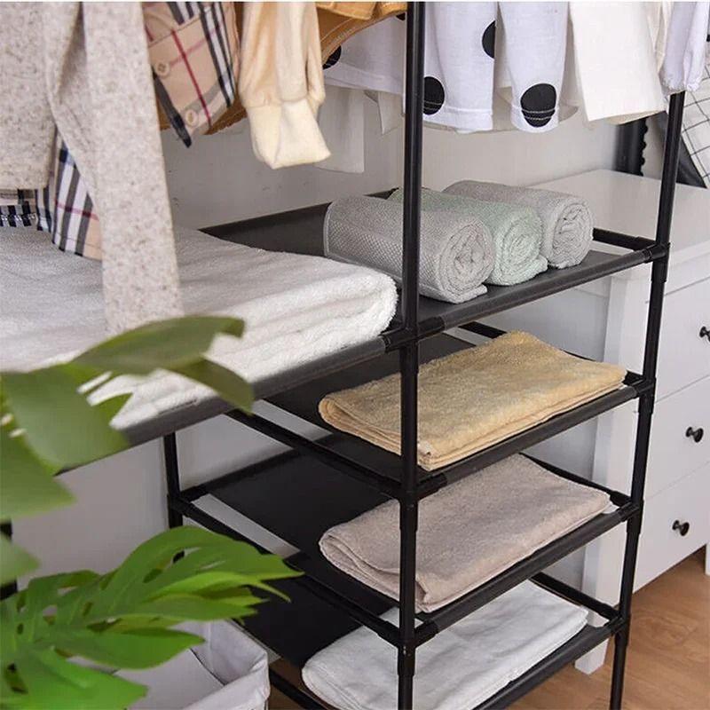 Perchero De Piso Para Organizador Ropa Rack Colgador-5
