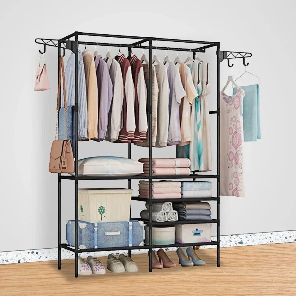 Perchero De Piso Para Organizador Ropa Rack Colgador-6