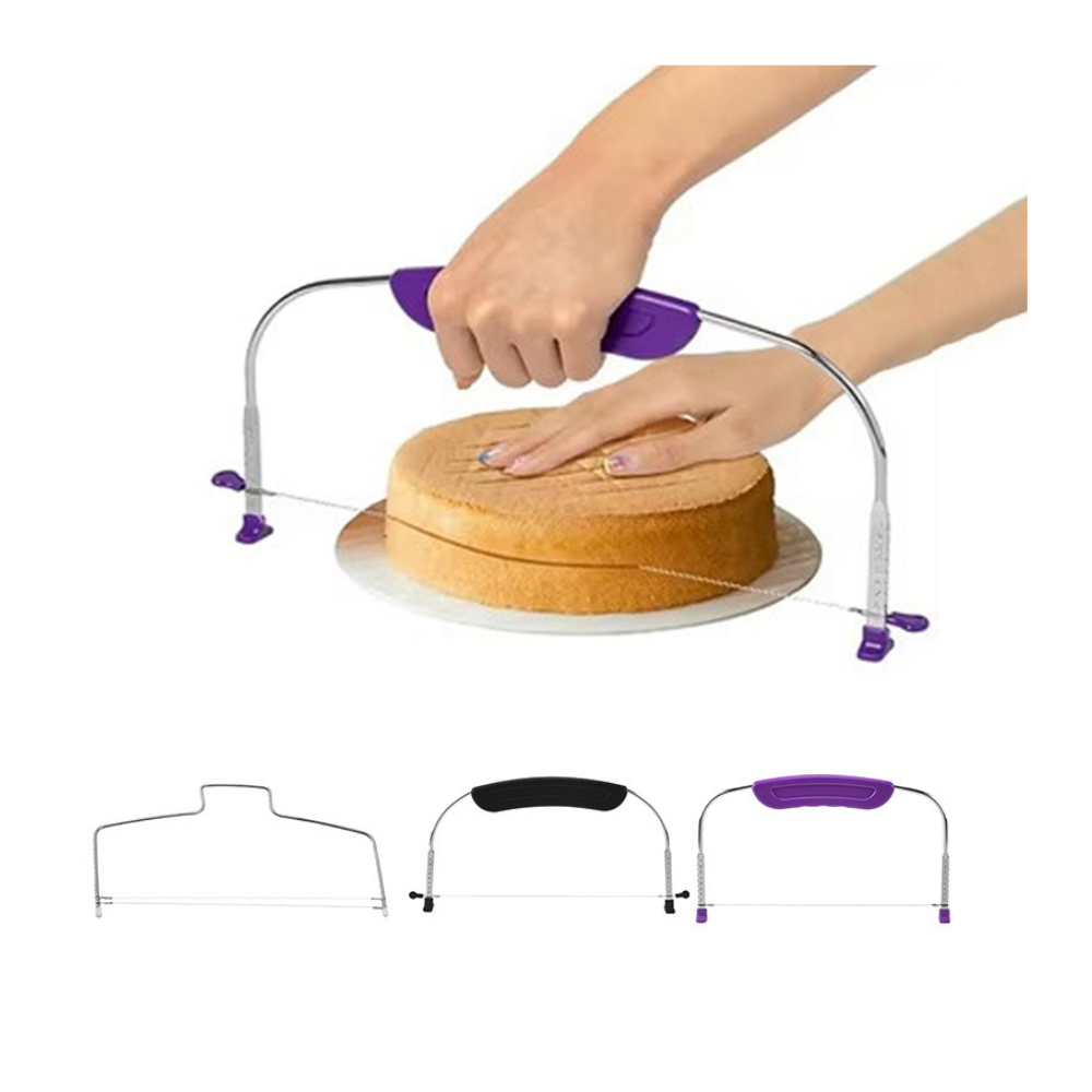 Cortador De Pastel Acero Inoxidable Con Mango Antideslizante-4