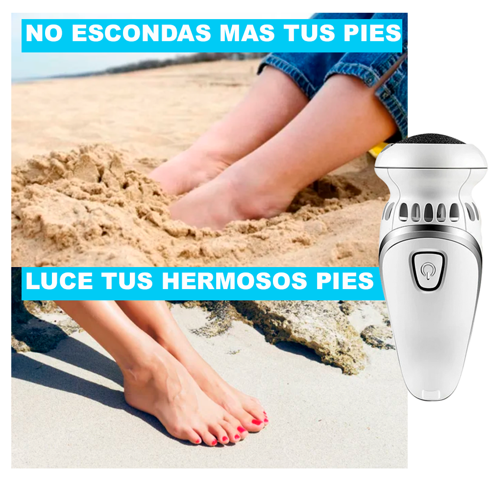 Removedor De Callos Para Pies Con Aspiradora Recargable-5