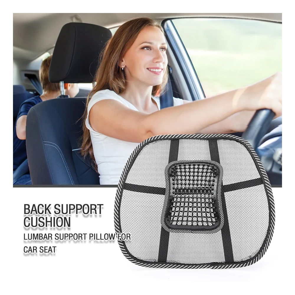 Soporte Respaldo Lumbar Ergonómico Auto Silla-7