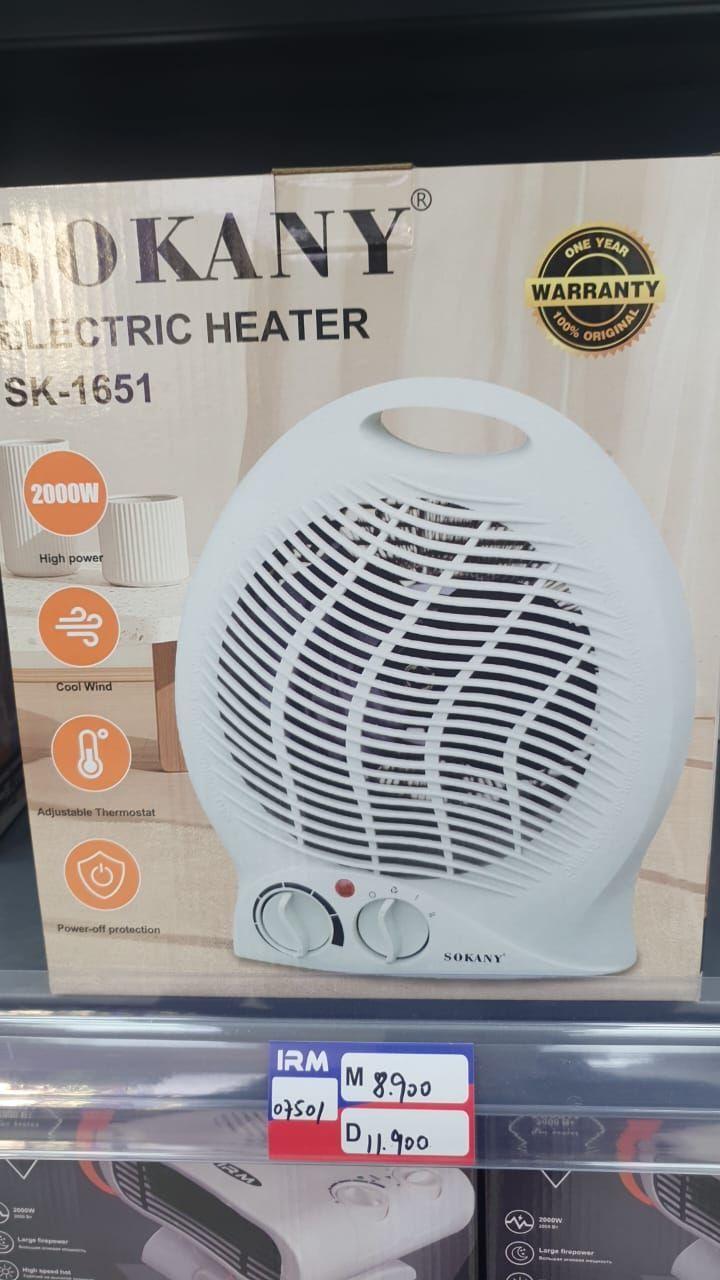 Calefactor Calentador Eléctrico Termoventilador 2000w Blanco-4