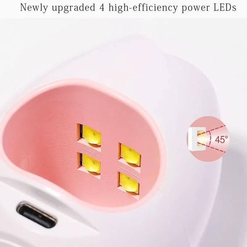 Mini Lampara Uv Manicure Led Uñas Usb Soft Gel 16w-5