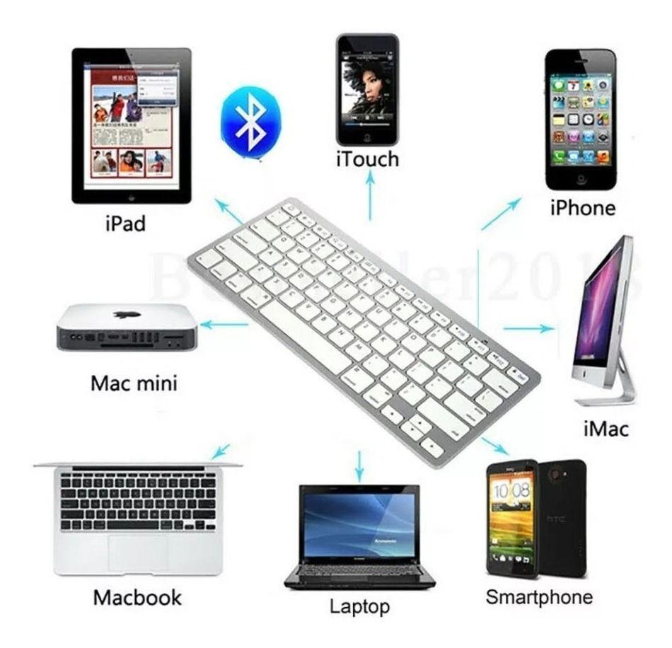 Mini Teclado Inalambrico Bluetooth 5.0 Tablet Android-7