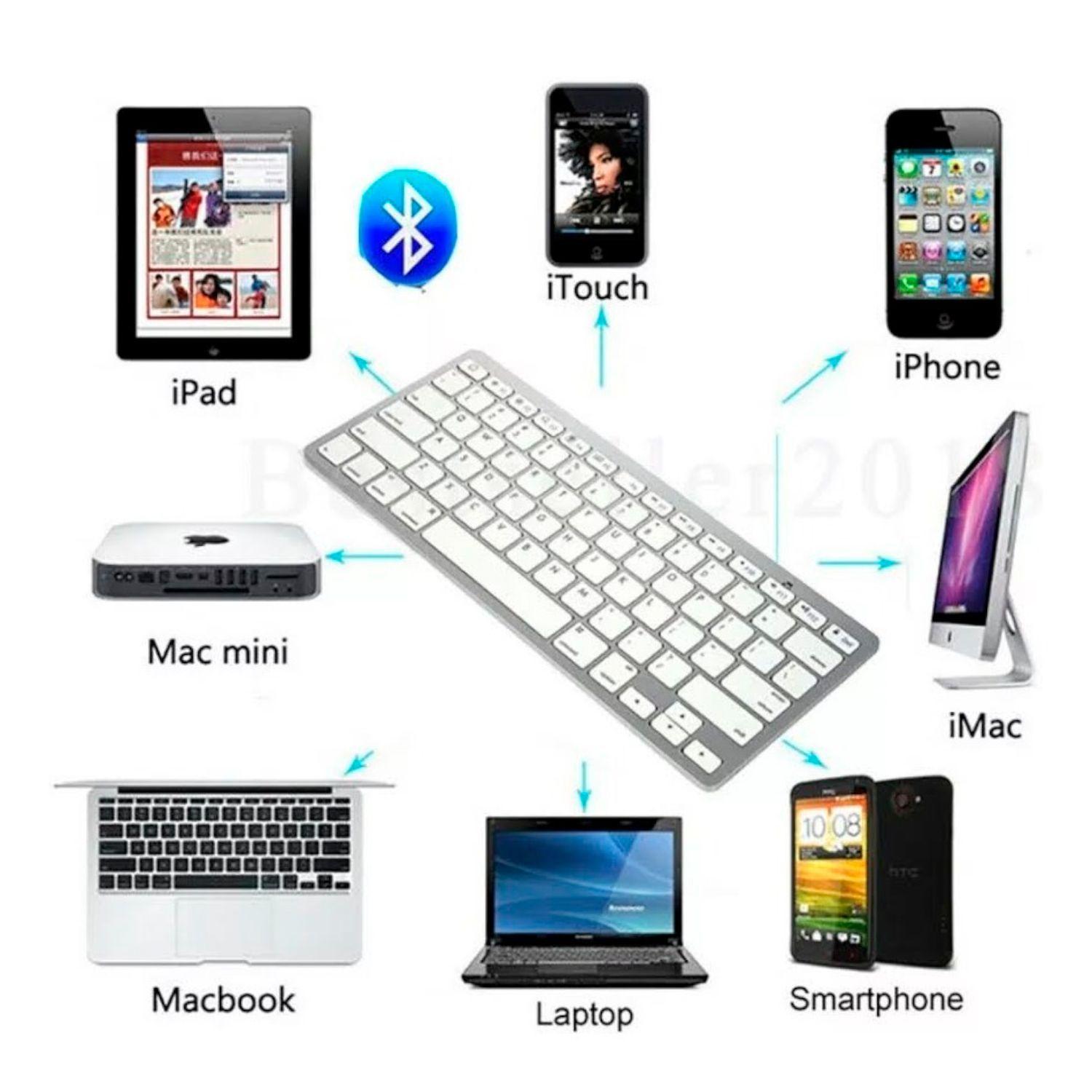 Mini Teclado Inalambrico Bluetooth 5.0 Tablet Android-5