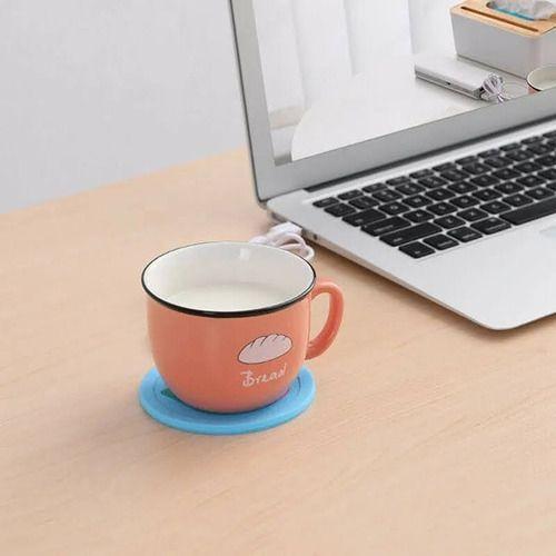  Calentador Usb Taza Cafe Te Posavasos Kawaii Sili-6