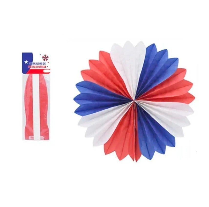 Guirnalda Fiesta Patrias Chile 20 cm-0