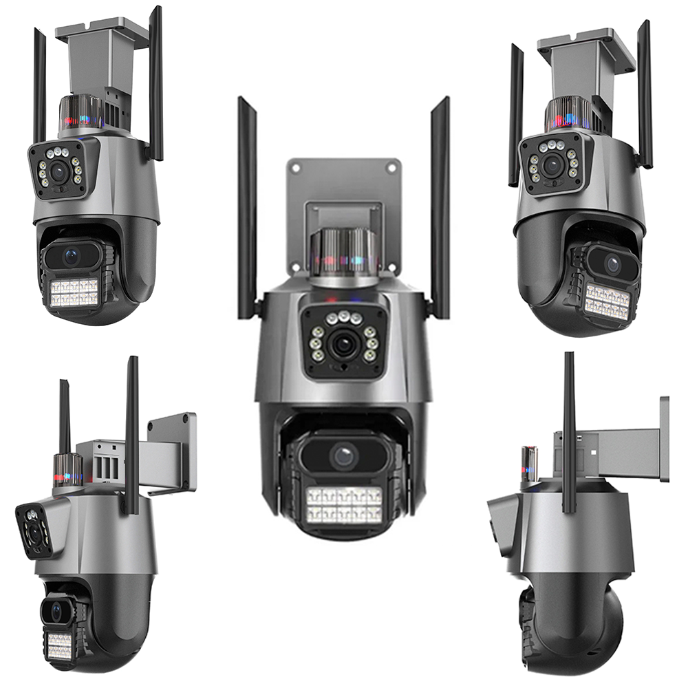 Camara De Seguridad Exterior Interior Wifi Doble Pantalla Hd-5