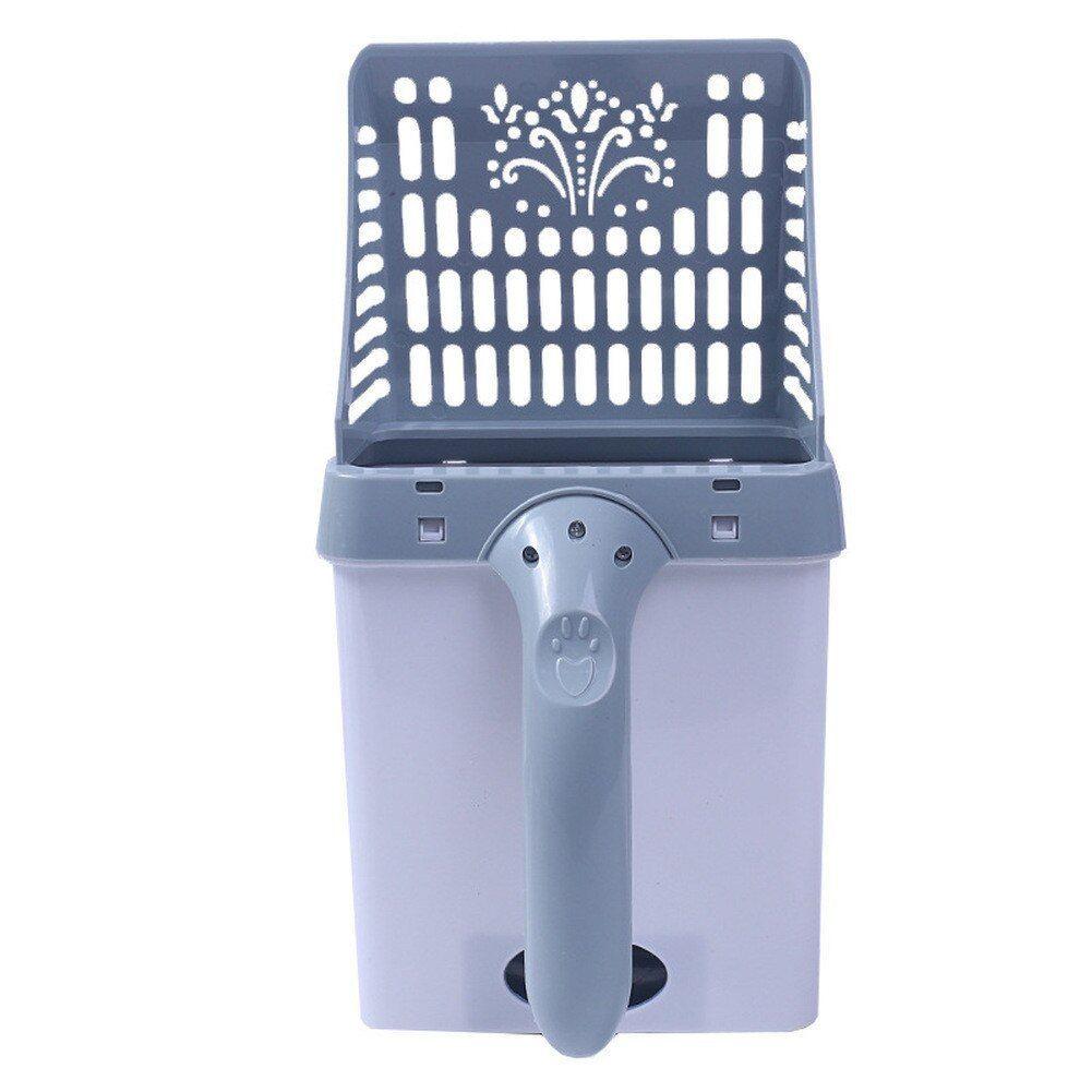 Pala Recoge Feca Gatos Con Contenedor Y Dispensado-5