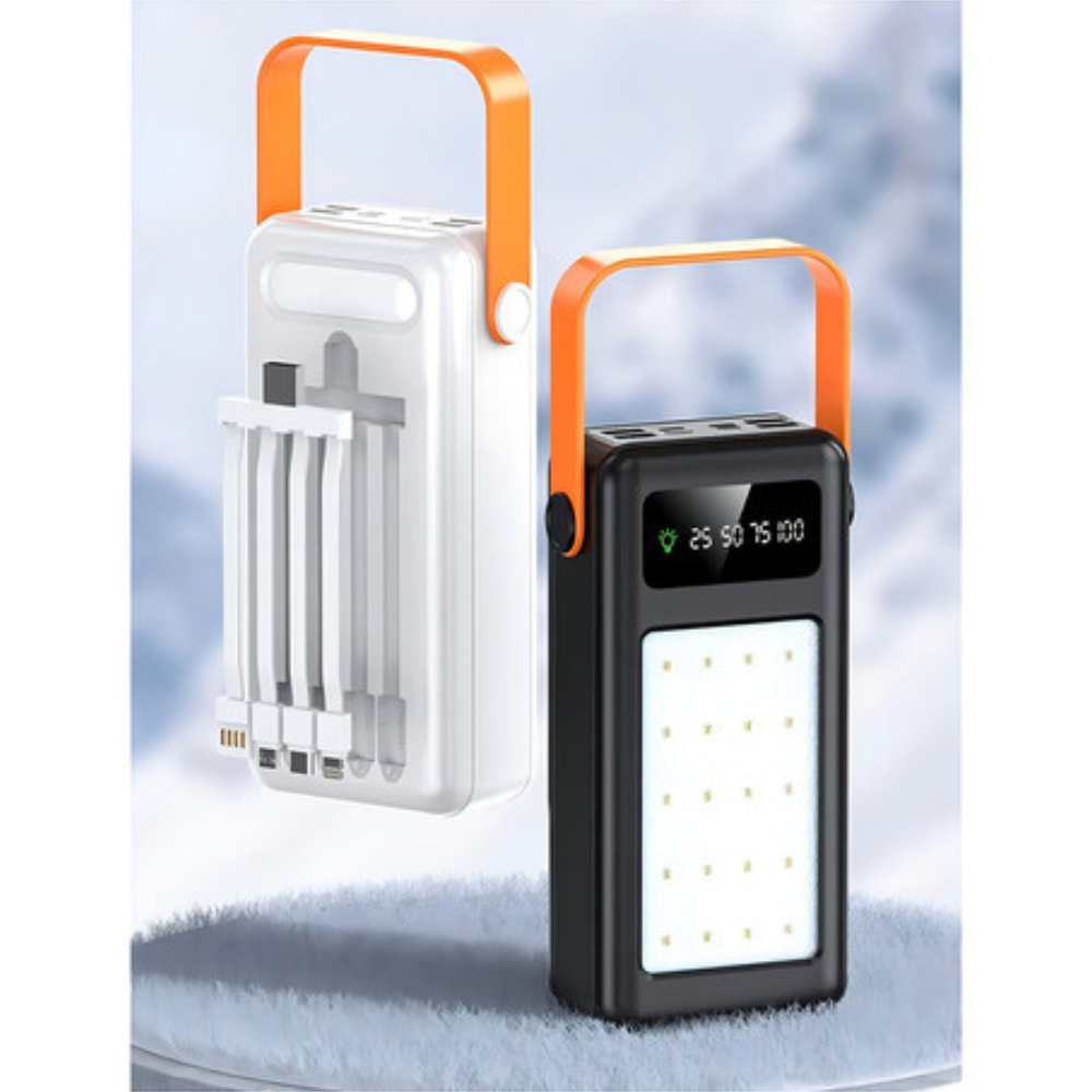 Power Bank 50000 Mah Usb Dual Celurares Portatil Color Blanco-4