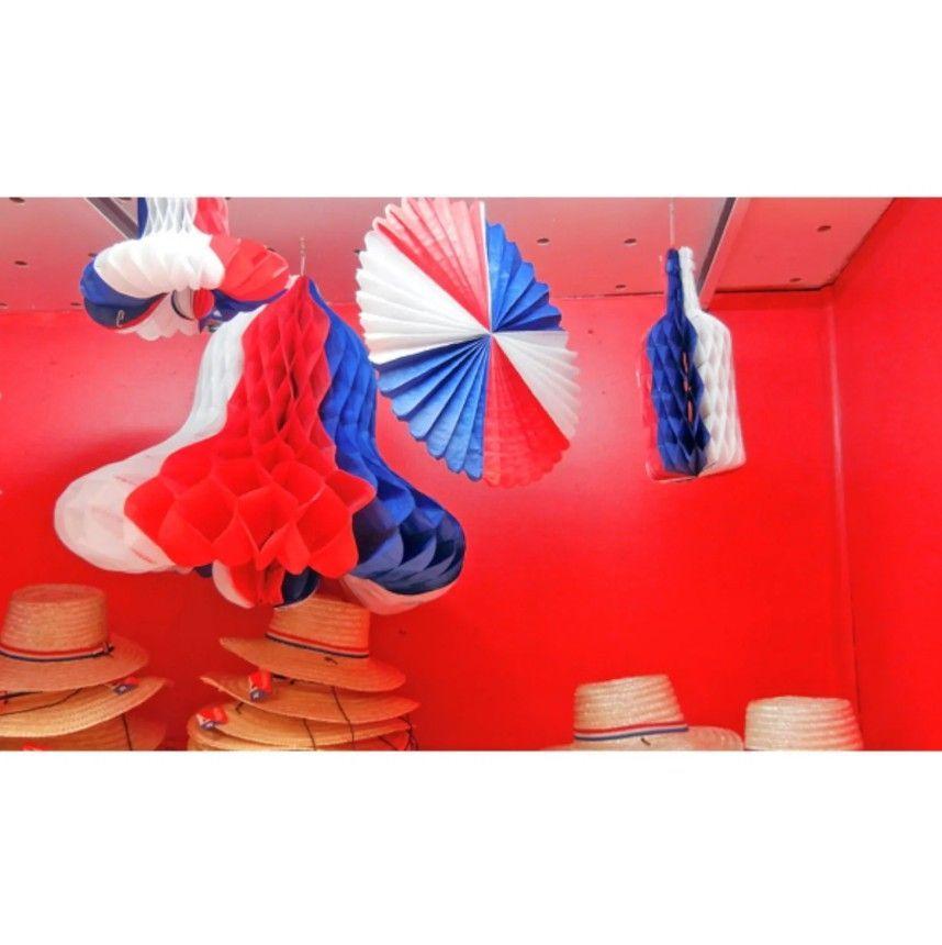 Guirnalda Campana Fiesta Patrias Chile 40 cm-2