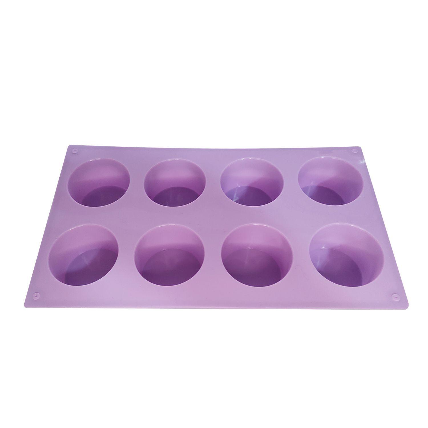 Molde Para Cupcakes De Silicona 8 Queques Reposteria Cocina-4