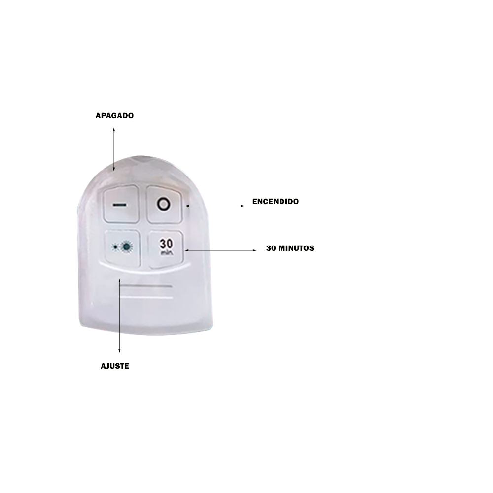 Lampara Led Hexagonal Pared Con Control Remoto Pack 3 Luces-8