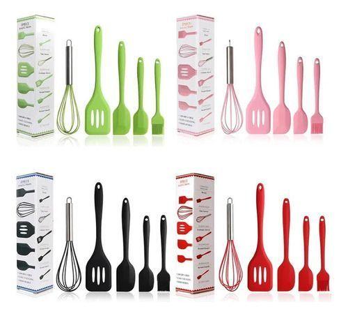 Set 5 Utensilios Cocina Reposteria Antiadherente De Silicona-6