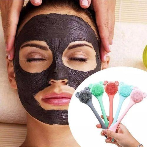 Cepillo Exfoliante Facial Dual Aplicador Mascarill-2