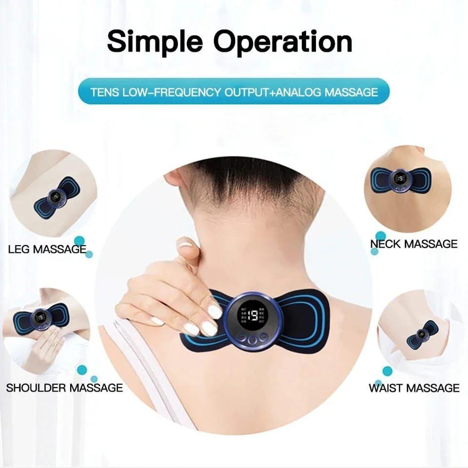 Mini Masajeador Estimulador Muscular Portátil Usb-4